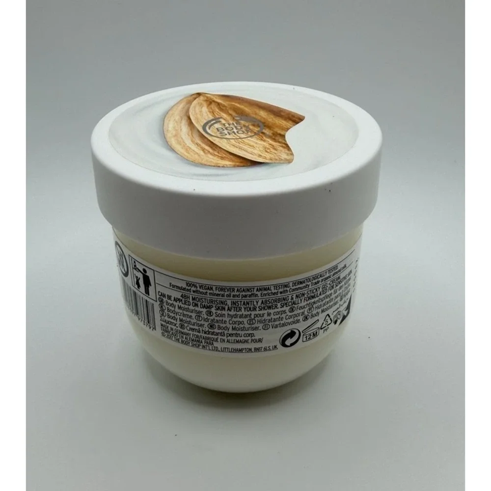 The‎ Body Shop Almond Milk Body Yogurt, Vegan, 6.98 oz, 90% Full